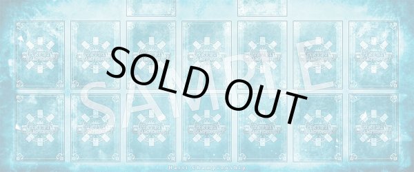 画像1: はっちcsオリジナルプレイマット【水】グラデ (1)