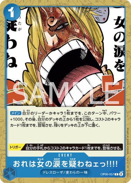 画像1: 《おれは女の涙を疑わねェっ!!!!》 (1)
