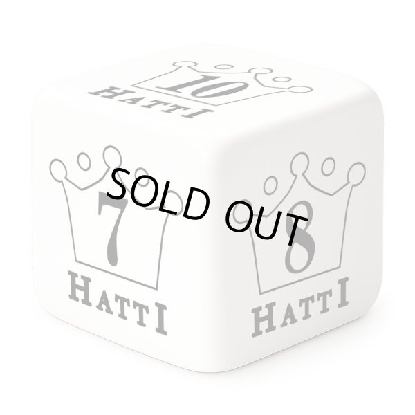 画像2: はっちcsダイスセット【白】6個セット (2)