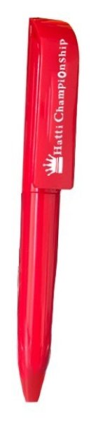 画像1: はっちcsミニボールペン【赤】 (1)